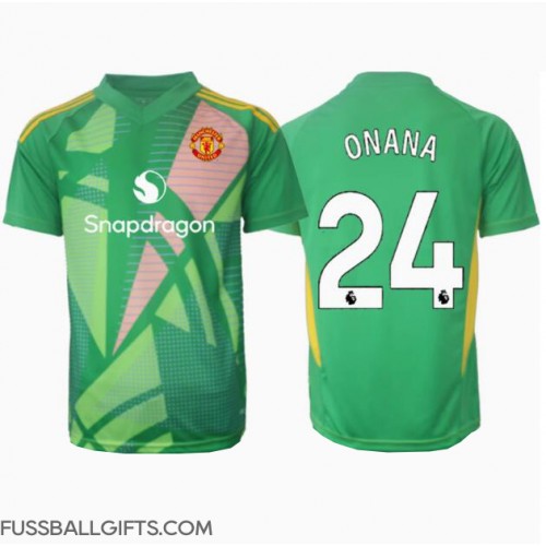Manchester United Andre Onana #24 Torwart Fußballbekleidung 3rd trikot 2024-25 Kurzarm